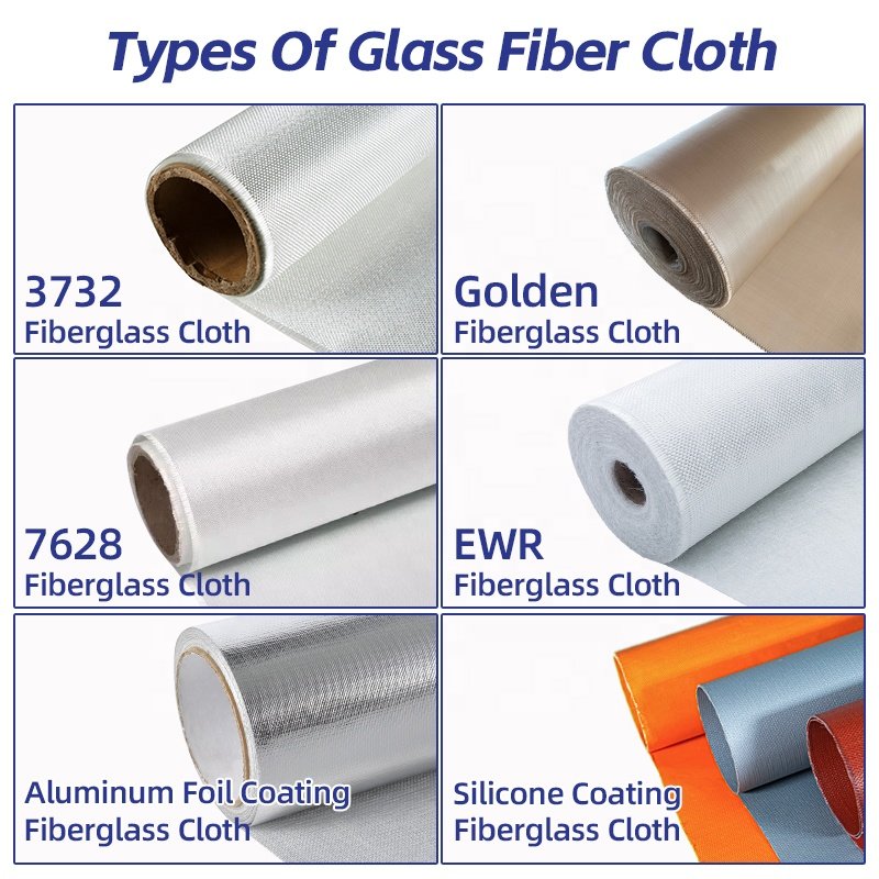 Professional Manufacturer Flame Retardant Satin Weave Fiberglass Cloth and Epoxy