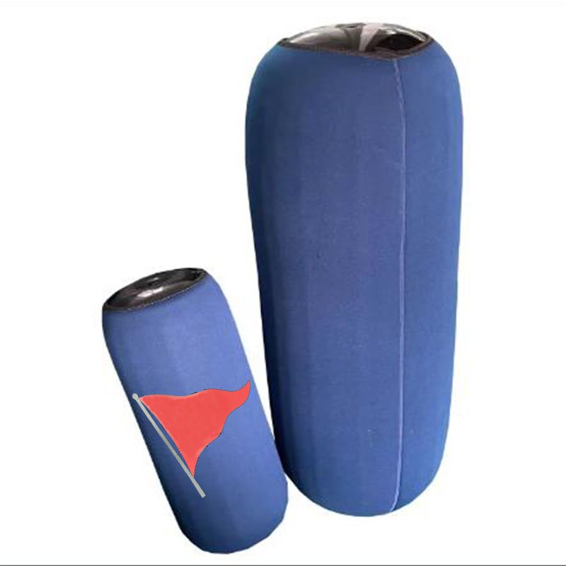 OEM Blue Neoprene Marine Boat Bumper Cover Customized Thick and Wear-Resistant Waterplay Crafts Accessory