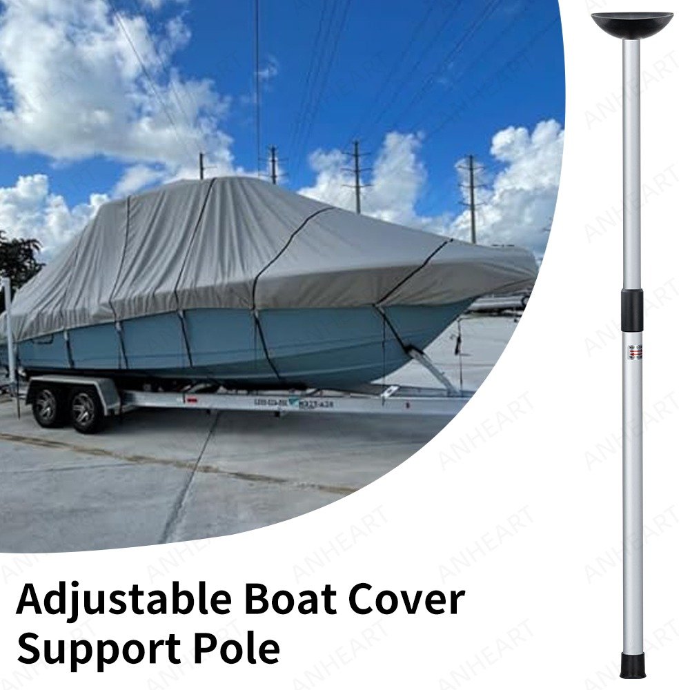 Adjustable Aluminum Marine Posts System Telescoping Boat Cover Support Poles