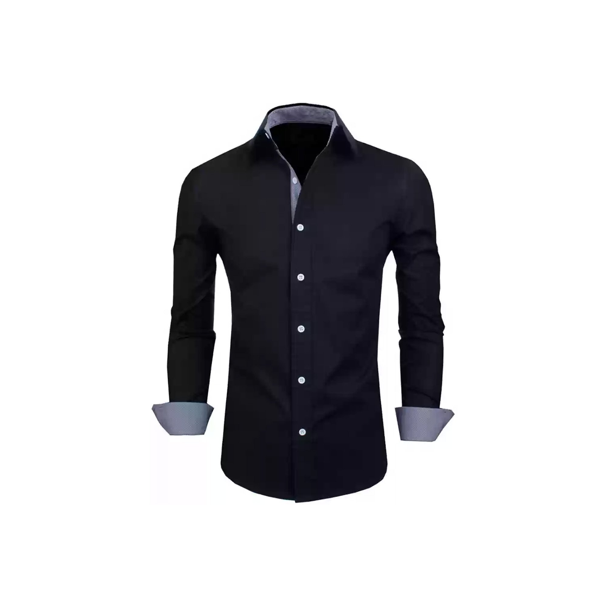 100% Cotton New OEM Factory Custom Woven Slim Fit Shirts With Cotton Fabric Shirt Popular Design Shirt for Men From Bangladesh