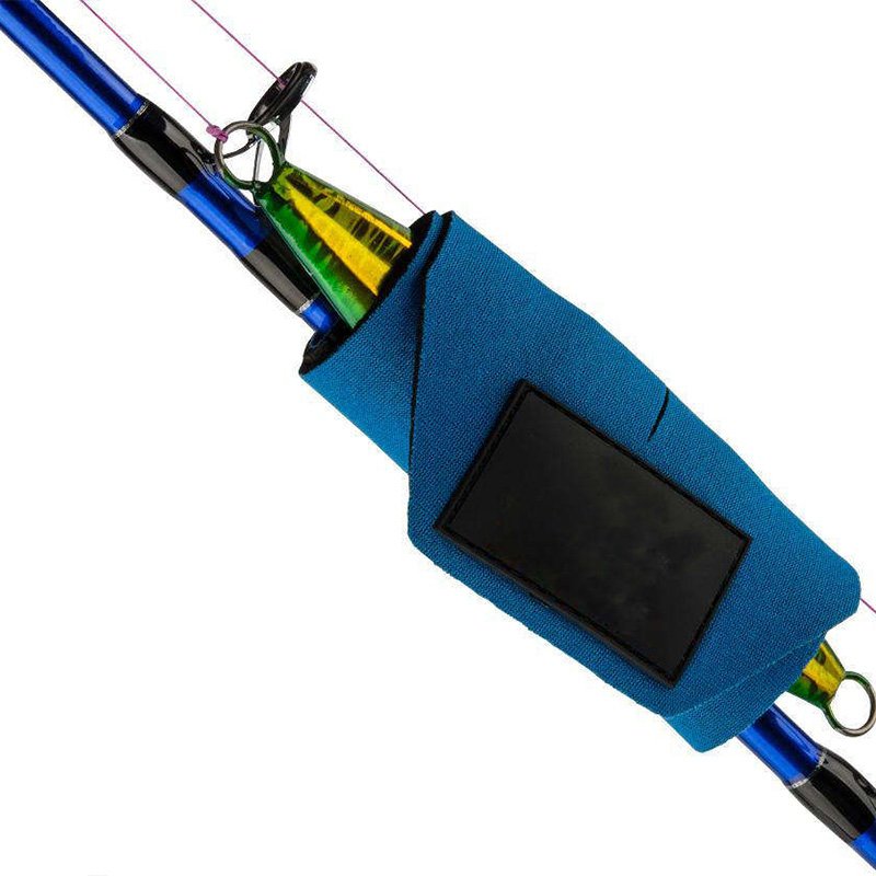Neoprene Fishing Lure Wraps Durable SBR Neoprene Rubber Lure Wrap for Fishing Rod Saltwater Hook Covers Fabric Lure Protector