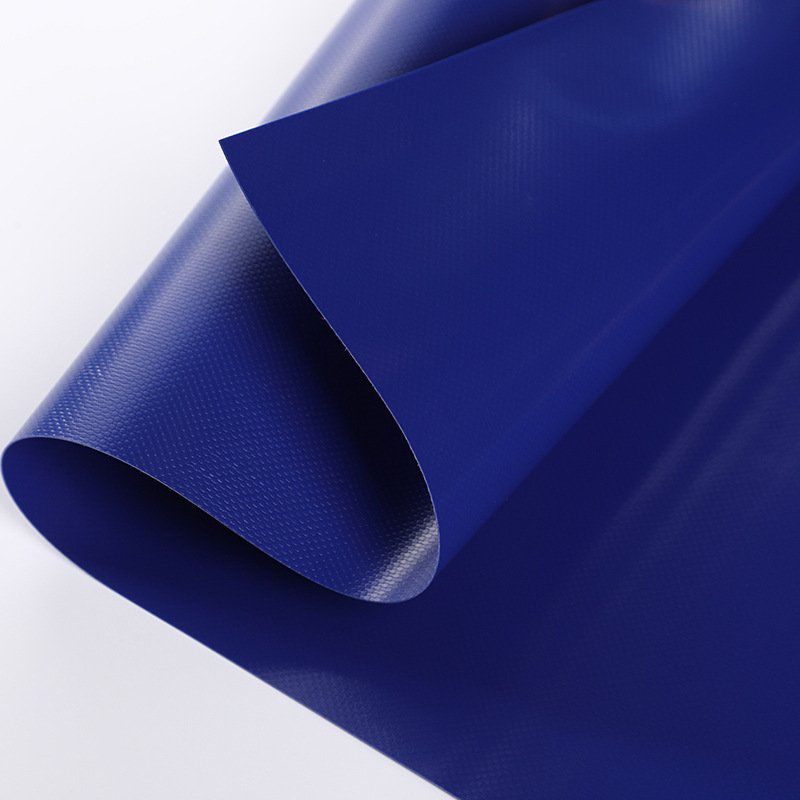 Custom Made Waterproof 1000D PVC Tarpaulin With Eyelets Manufacture Factory Blue Green Red Tarp