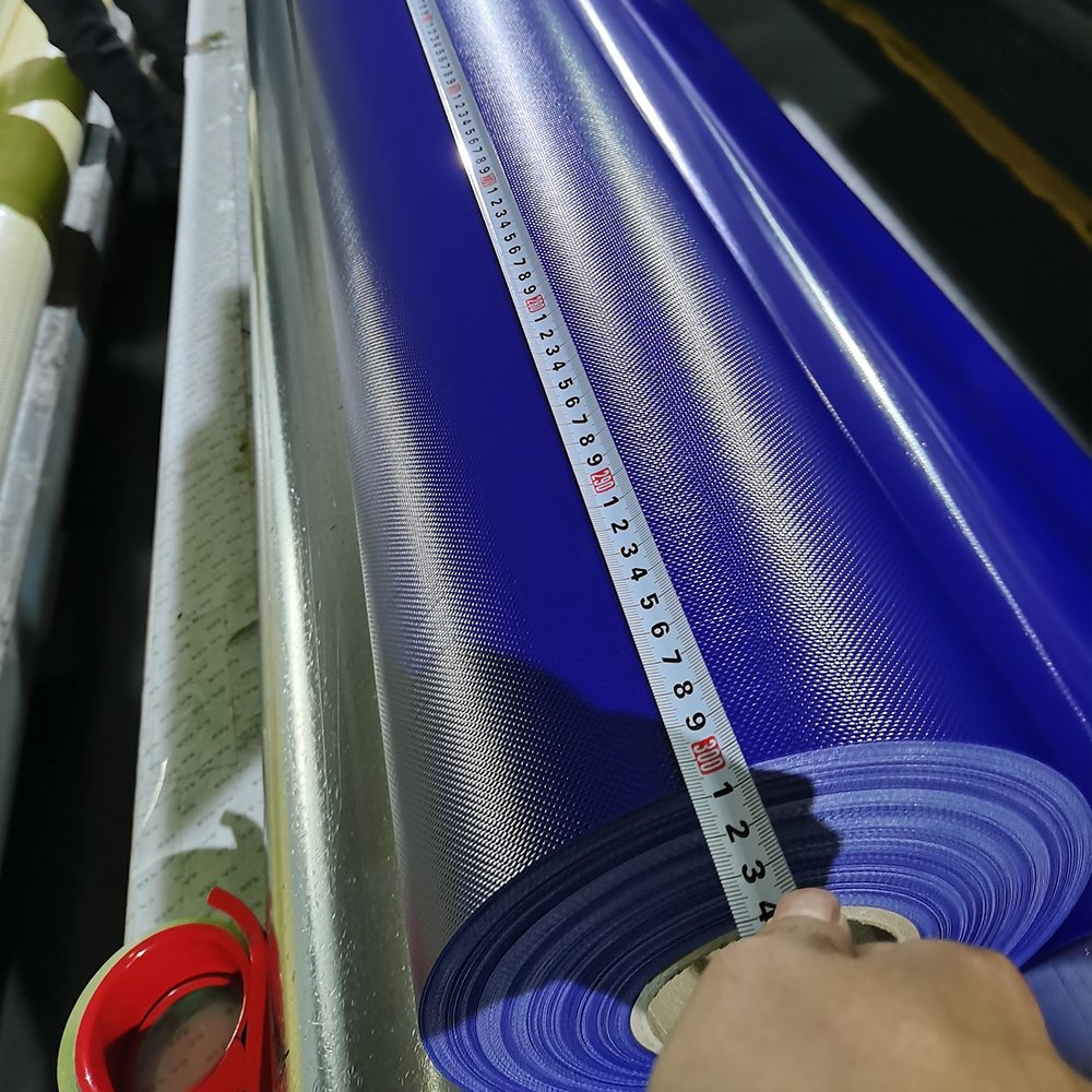 Wholesale 500D Industrial Fabric Fire Retardant 450GSM Pvc Laminated Fabric Tarpaulin