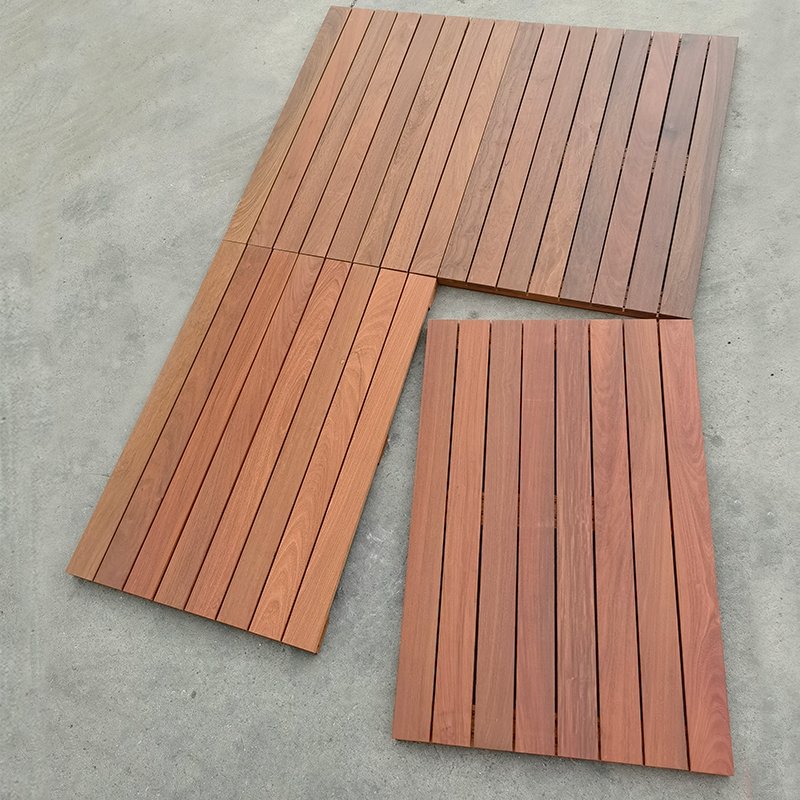 Custom 895*595mm Deck Flooring Garden Balcony Terrace Decking Wooden Plastic Exterior Floor Outdoor Waterproof Decorative