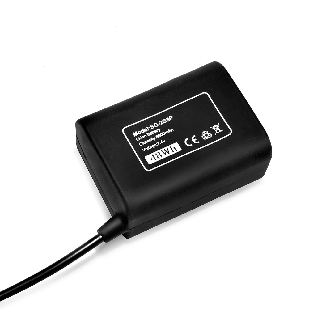 8.4V 6600mAh 18650 Lithium Ion Rechargeable+Batteries Batteries Li-Ion Barttery Rechargeable Battery