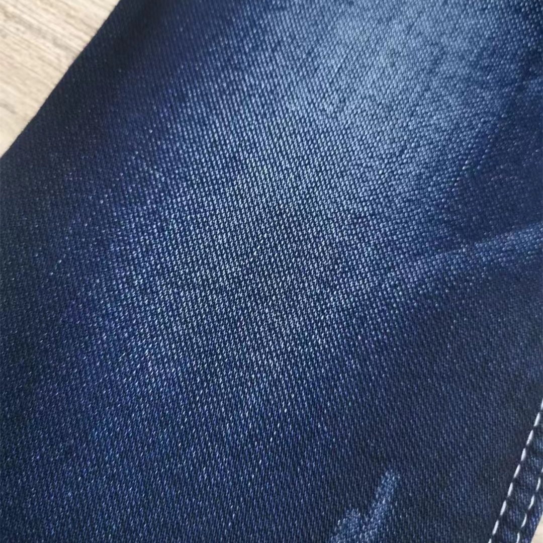 High Elasticity 98cotton 2spandex Denim Fabric Autumn and Winter Star Pattern
