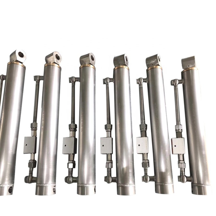 Pool Platform Lift Cylinder Ship Boarding Ladder Boat Ladder Swimming Platform Hydraulic Vertical Platform Hydraulic Cylinder