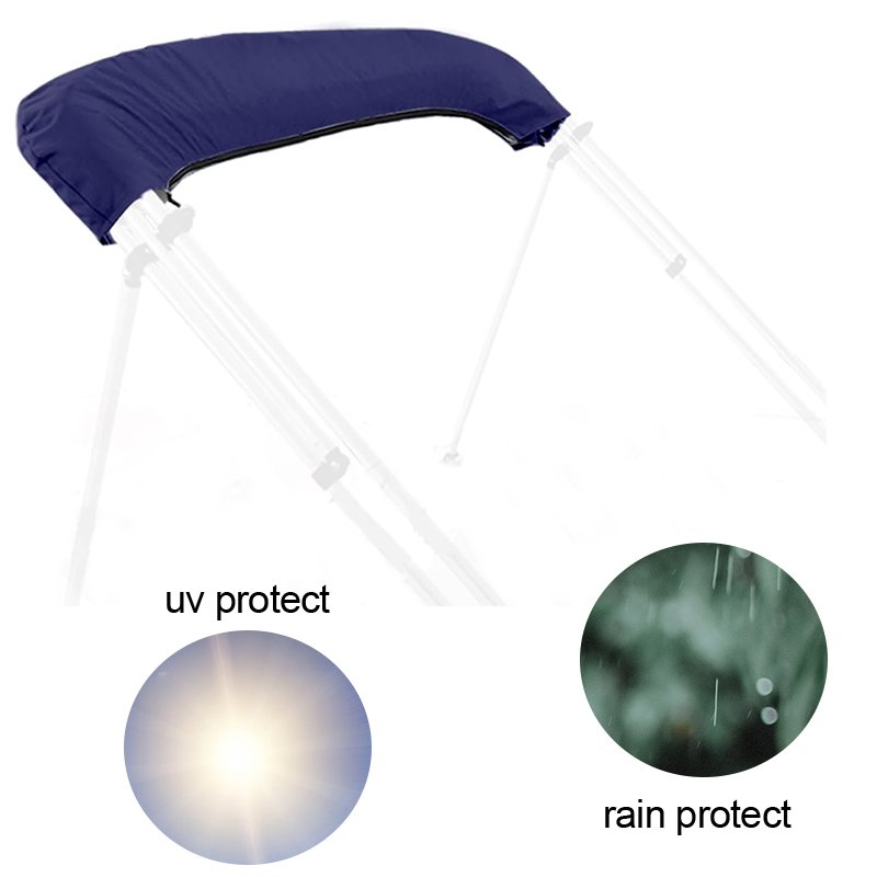 Marine Boat Bimini Tops Waterproof UV Proof Durable Boat Canopy Covers Stainless Steel Durable Bimini Top Boat