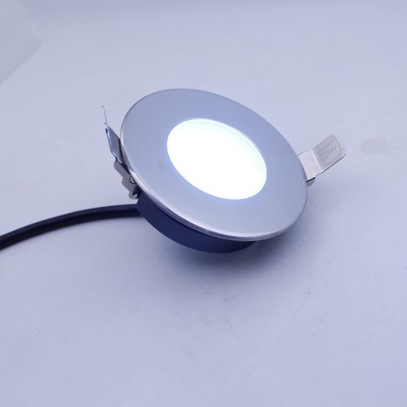 12-24V Aluminum RGBW White Marine LED Down Light Recessed Ceiling Light for Boat RV Interior Cabinet Lighting