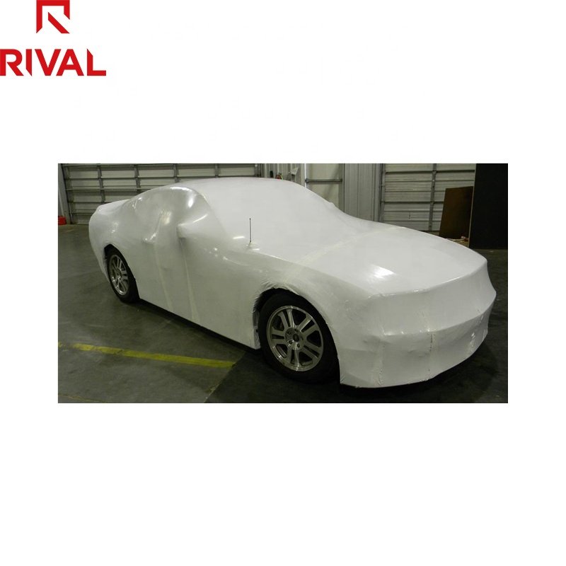 LDPE 40ft X 100ft 10MIL PE White Shrink Wrap for Covering Heavy Machinery Boat,Car ,Building ,Equipments