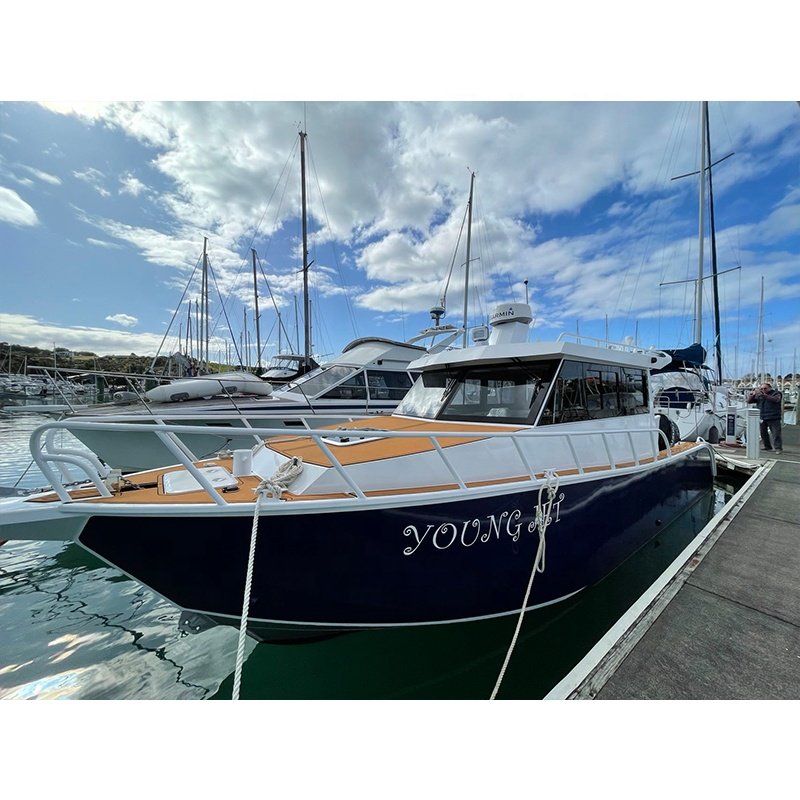 9m High Speed Fishing Boat Luxury Aluminum Yacht for Sale