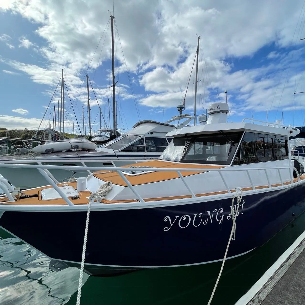 9m High Speed Fishing Boat Luxury Aluminum Yacht for Sale