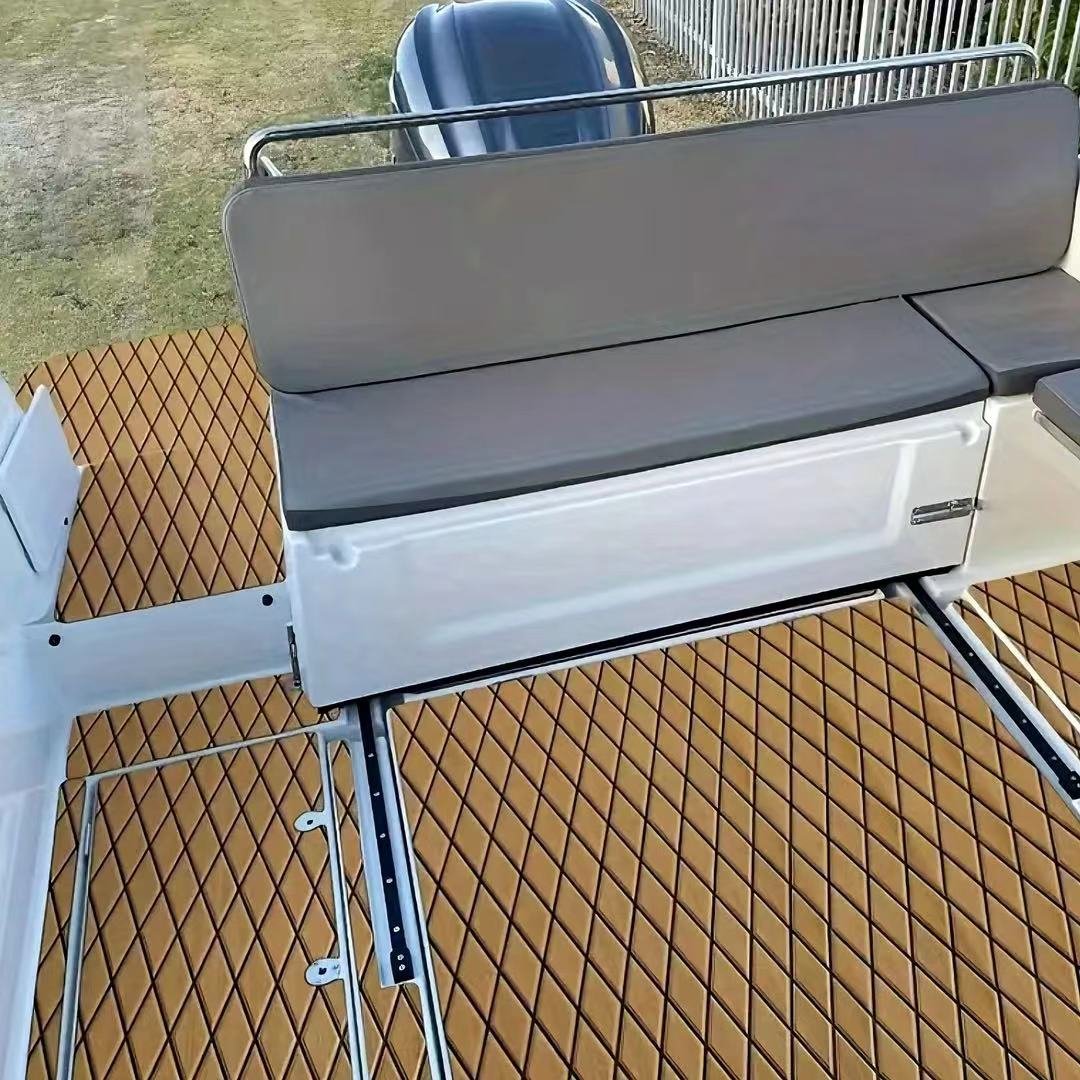 EVA Marine Flooring Non-Slip Durable Diamond Style Boat Decking Synthetic Teak Paddle Boards Boats Durable Eva Foam Surfacing