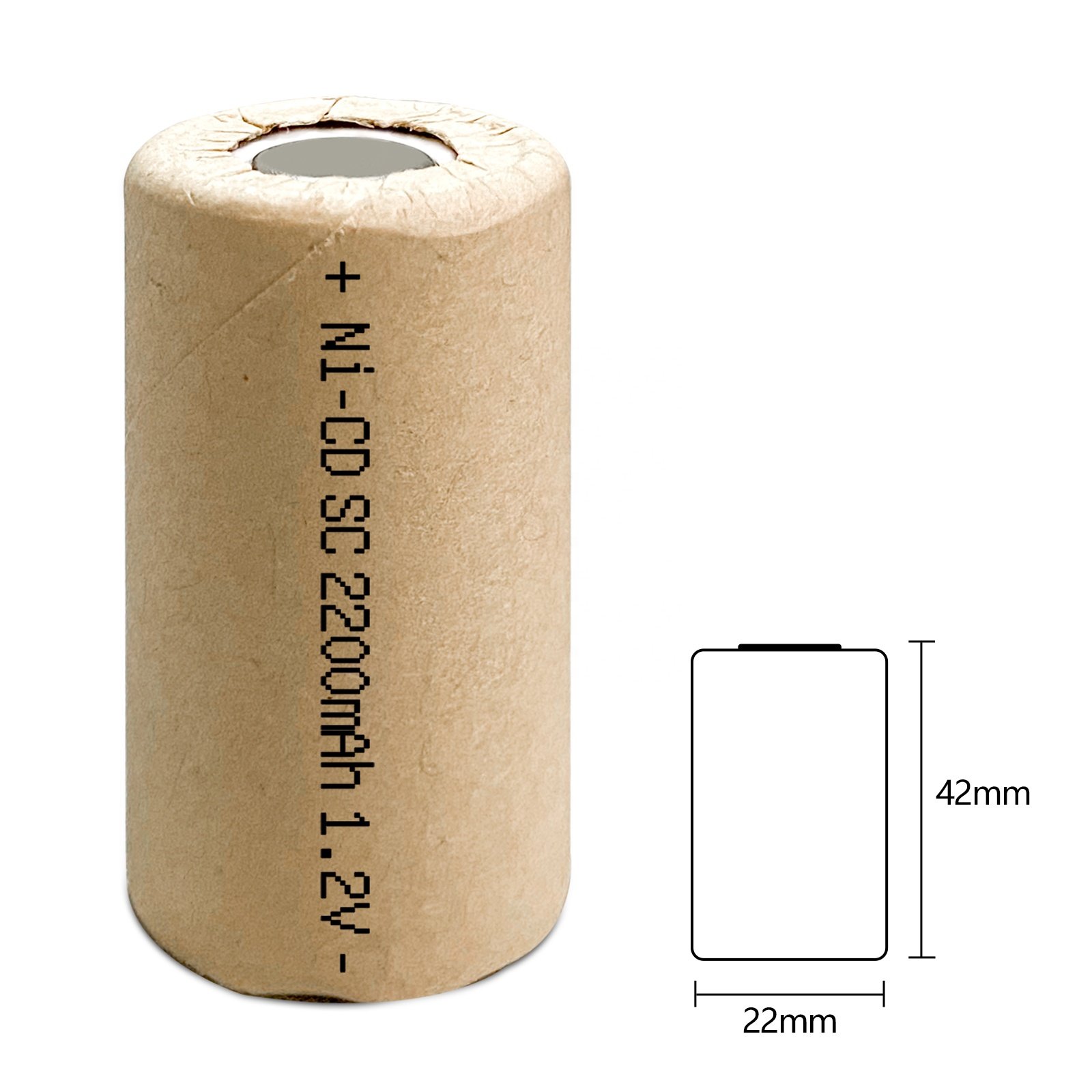 NICD SC 2200MAH 1.2V Nickel Cadmium Battery Batteries Nicd for POWER TOOL