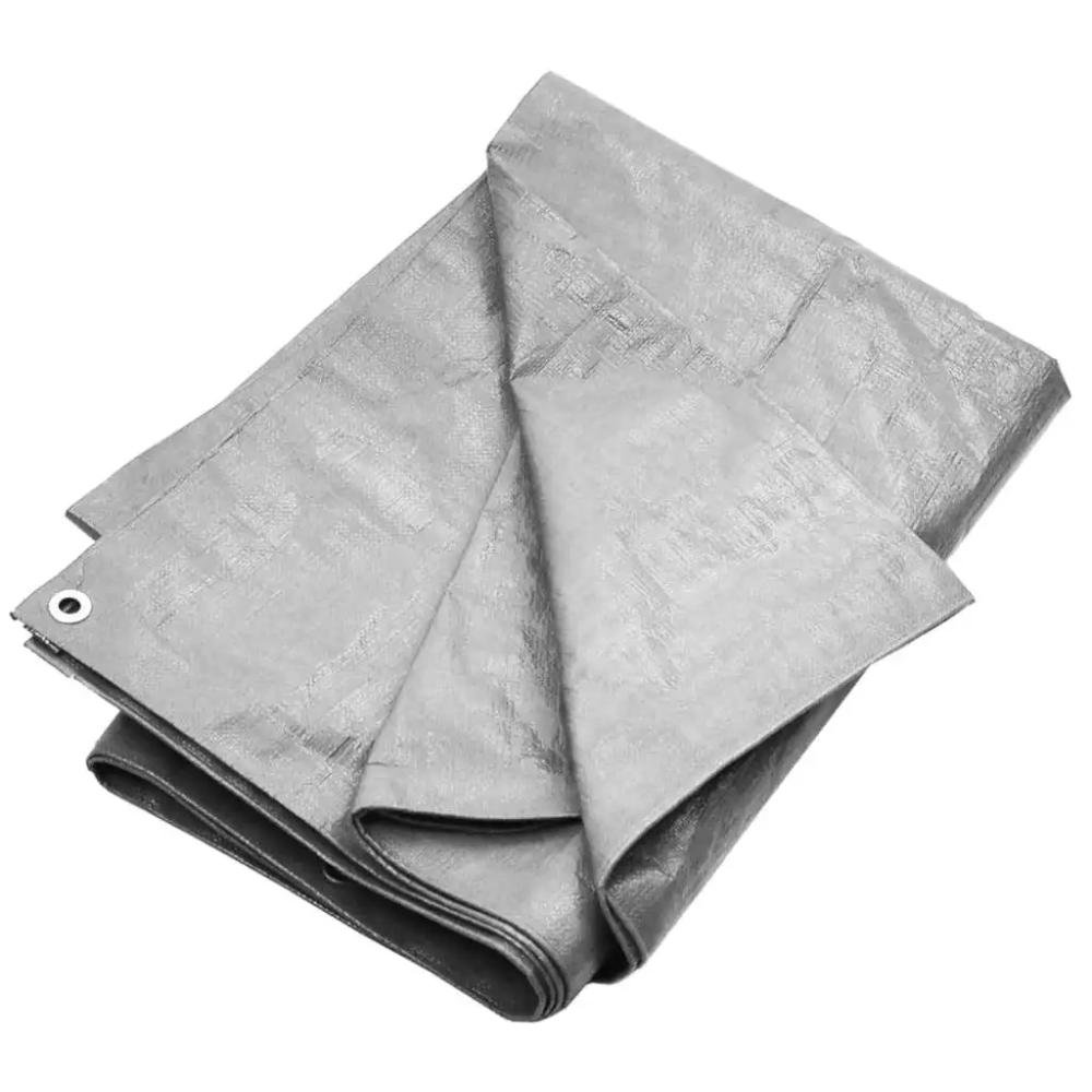 Custom Orange Blue Color PE Tarp Fabric Coated Scaffold Tarpaulin PE Sheets Woven Polyester Material for Industry Agriculture
