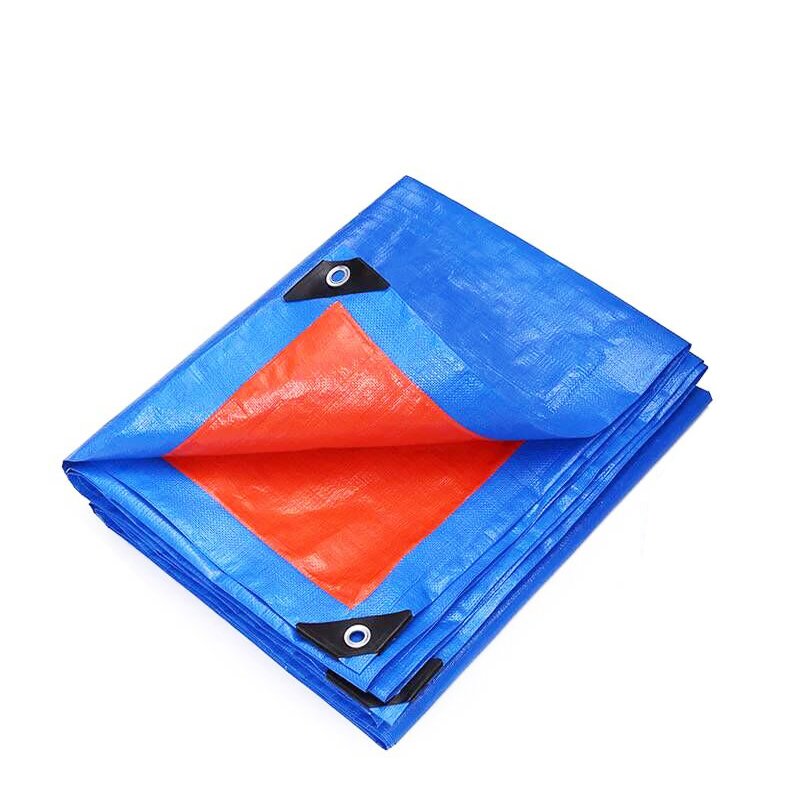 Hot Sale Blue Orange Waterproofing Pe Sheet Tarpaulin Used for Cover Trucks/Cars/Boats
