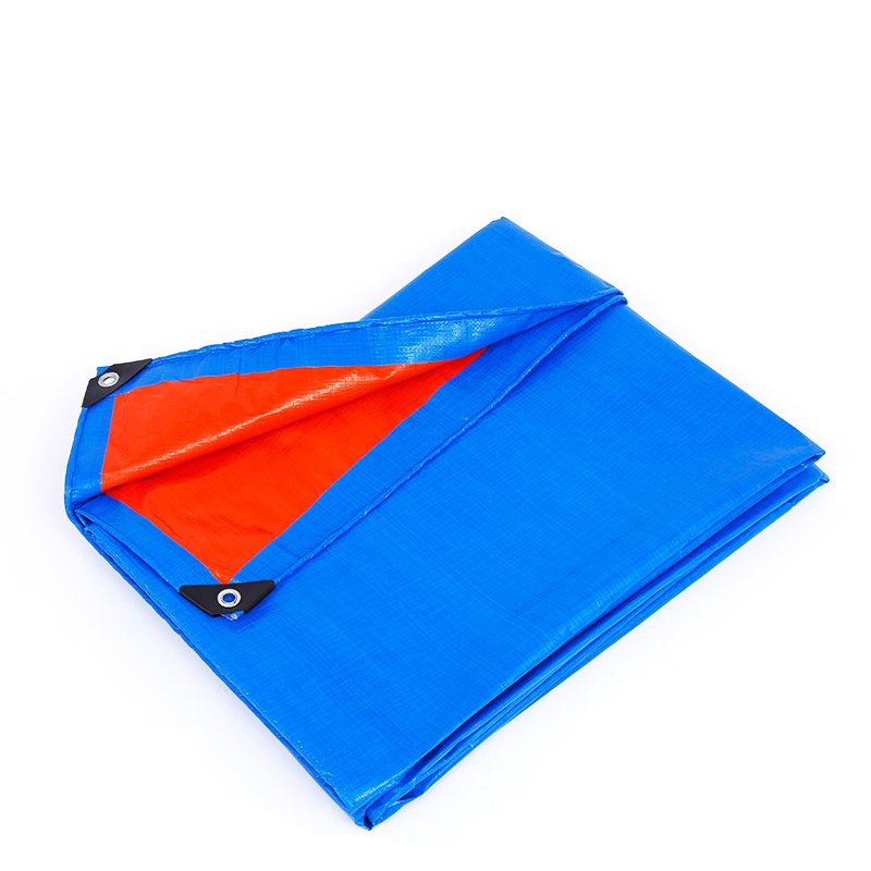 Hot Sale Blue Orange Waterproofing Pe Sheet Tarpaulin Used for Cover Trucks/Cars/Boats