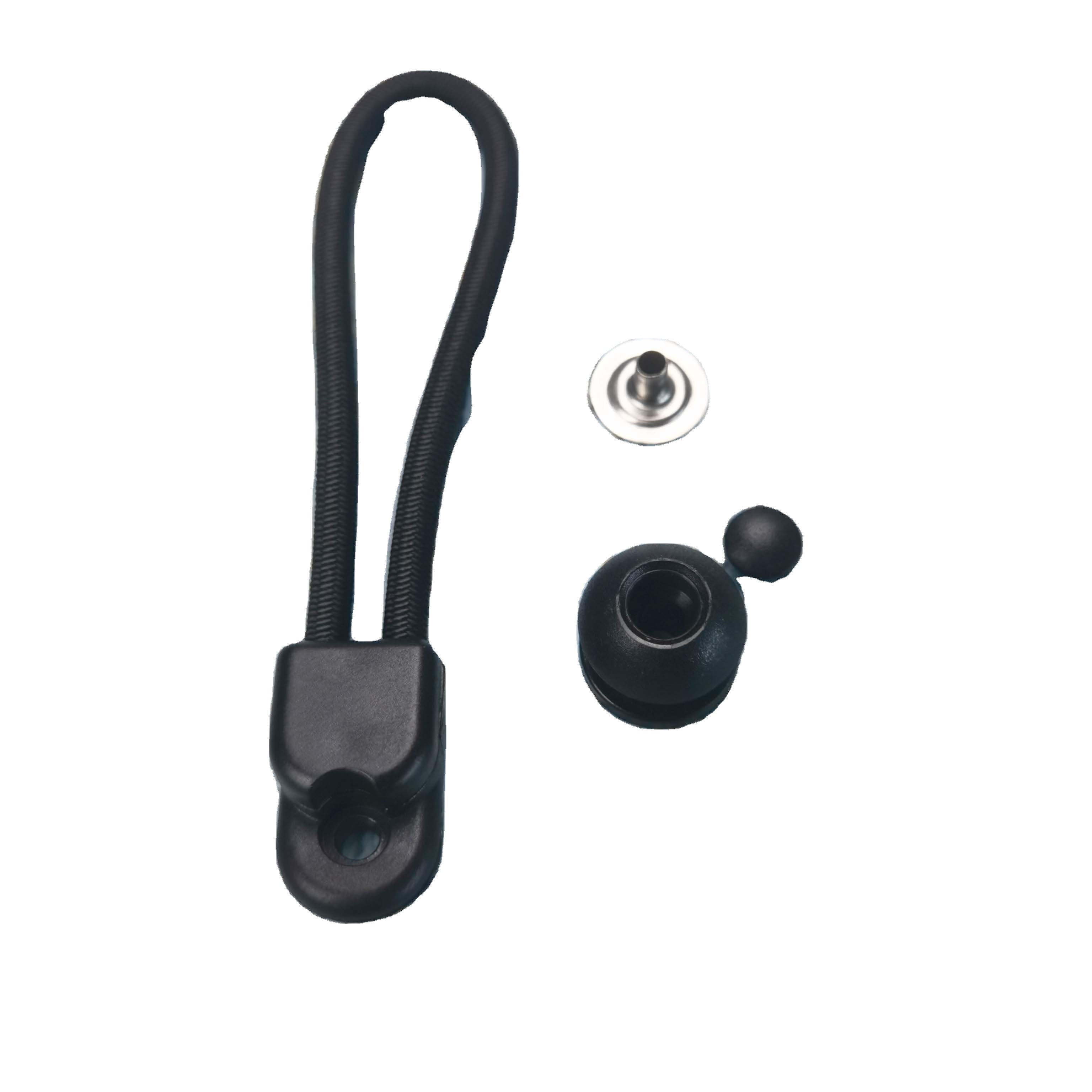 Stayput Fastener Shock Cord Knob with Capt Black OWOZ