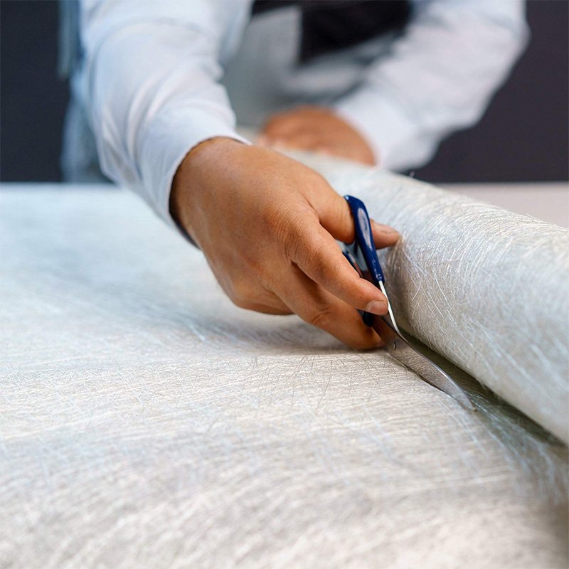 Coated Fiberglass Tissue Mat 30 Gsm 8onz for Roofing Surfboard Boat