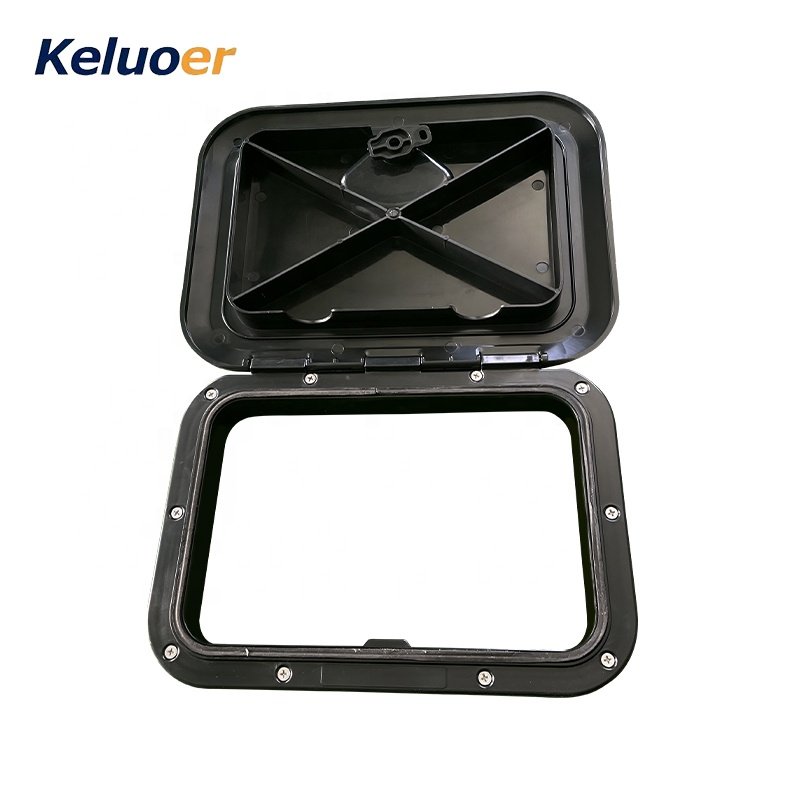 Detachable Cover and Pre-drilled Holes in Deck Plate Boat Hatch Covers Marine Accessories for Boat