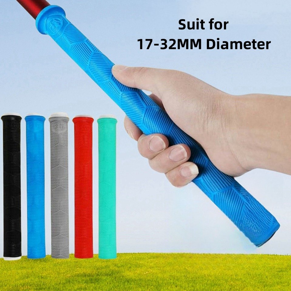 Silicone Fishing Rod Cover Sleeve Protector Bag Case Protection Tackle Accessories Padded Wrap Storage Durable Waterproof Gear