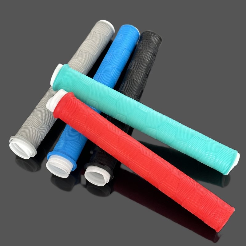 Silicone Fishing Rod Cover Sleeve Protector Bag Case Protection Tackle Accessories Padded Wrap Storage Durable Waterproof Gear