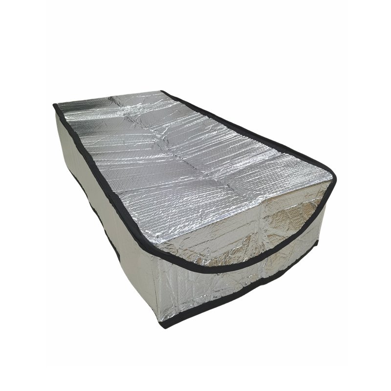 Premium Energy Saving Silver Reflective Foam Ladder Attic Cover Insulation Pull Down Tent with Zipper