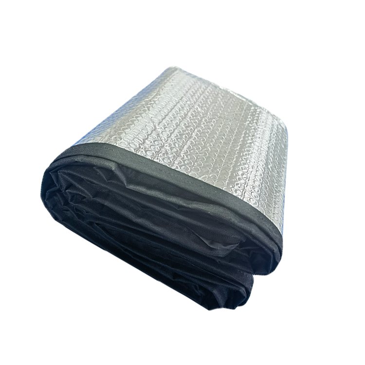 Premium Energy Saving Silver Reflective Foam Ladder Attic Cover Insulation Pull Down Tent with Zipper