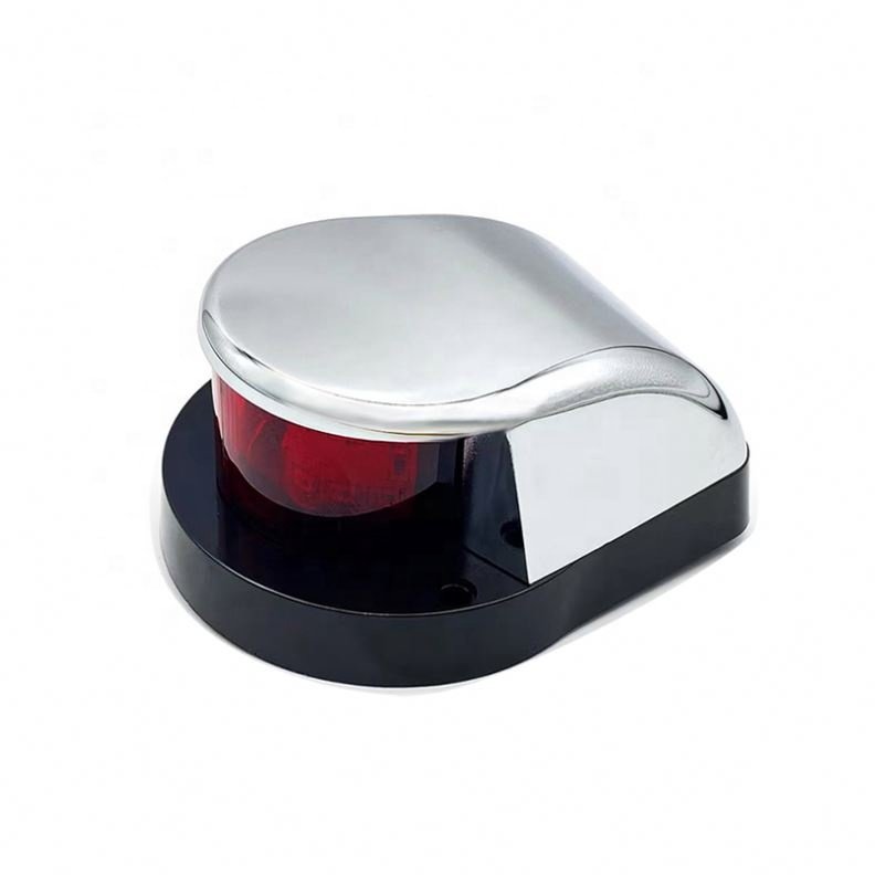 1 X LED Boat Navigation Lights 12V Red Green 2 in 1 Ship Sailing Lamp Running Lights for Marine Boat Yacht Waterproof