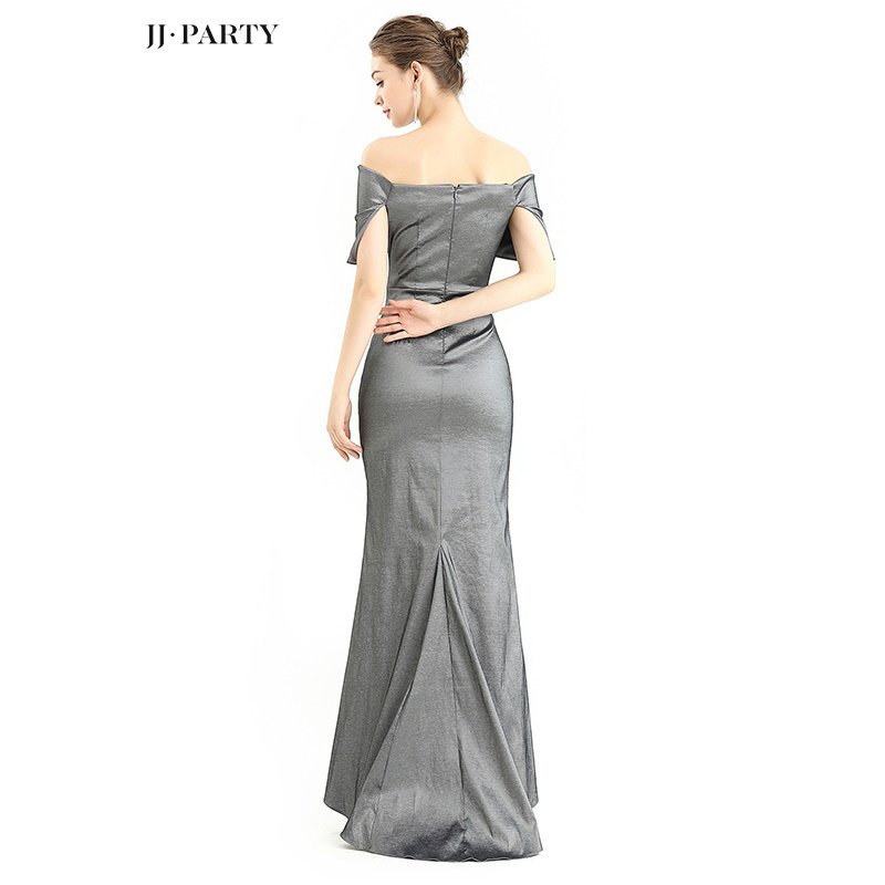 D111 Evening Dresses Noble High Quality One Shoulder Fashion Elegant Off Shoulder Long Prom Gowns Dresses Women