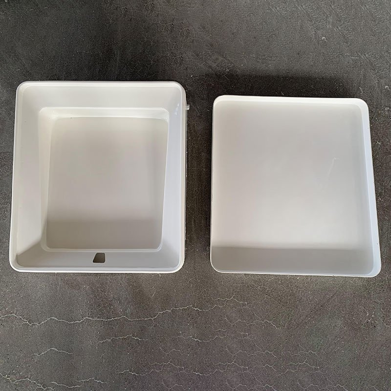 High Quality FRP Fiberglass square Composite Empty Radome Box Antenna radar Sea Boat Starlink Radome Cover