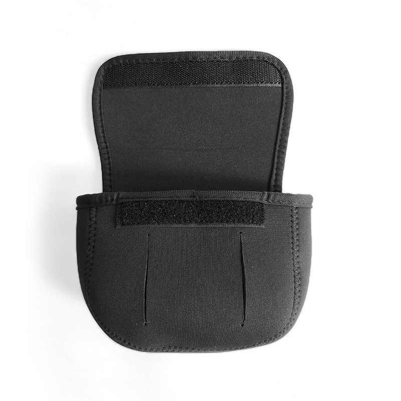 China Factory Manufacturer Custom logo Printed Durable Elastic Fishing Gear Neoprene Fishing Reel Bag Cover