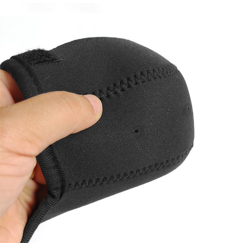 China Factory Manufacturer Custom logo Printed Durable Elastic Fishing Gear Neoprene Fishing Reel Bag Cover