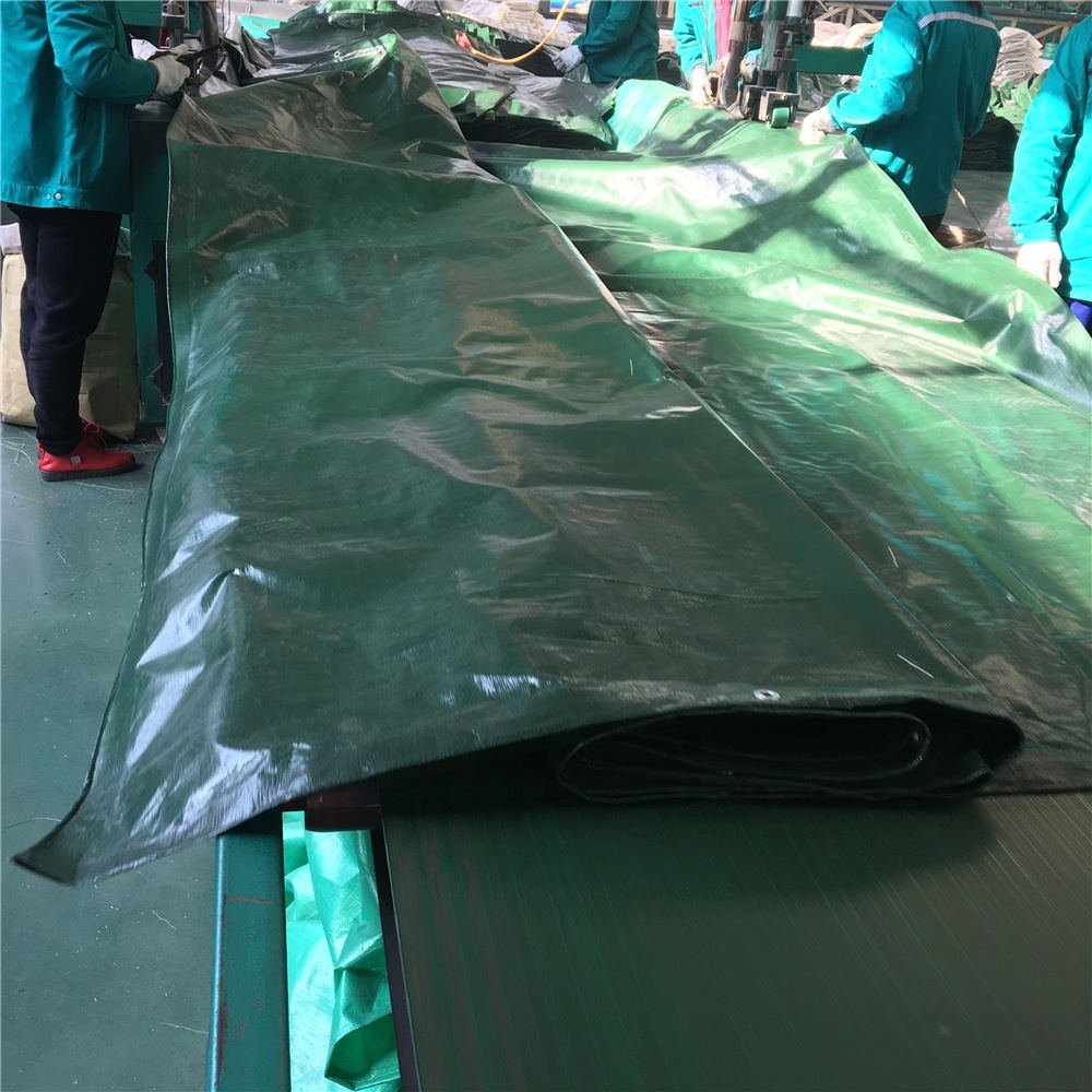 HDPE Waterproof Rain Protection Cover High Durable Poly Tarpaulin Roll for Truck Car Lumber Cover