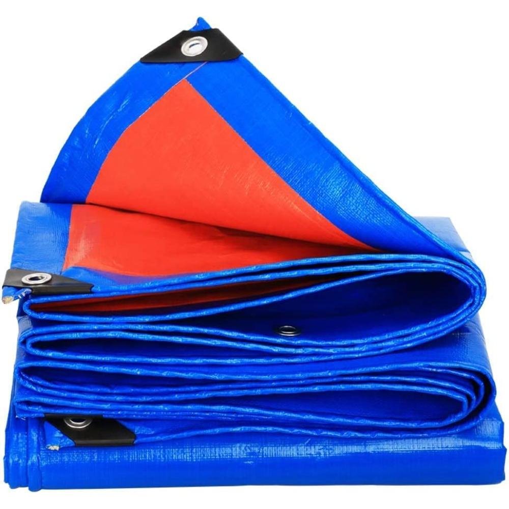Outdoor Lightweight Waterproof Sun Shade Sail PE Tarpaulin Made of Polyester/Cotton for Camping Boating Truck Use