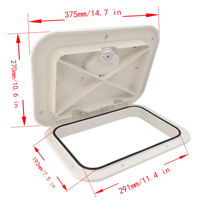 Hot Sale Factory Direct Open Escape Marine Deck Hatch New Condition Storage Covers for Boat Accessories