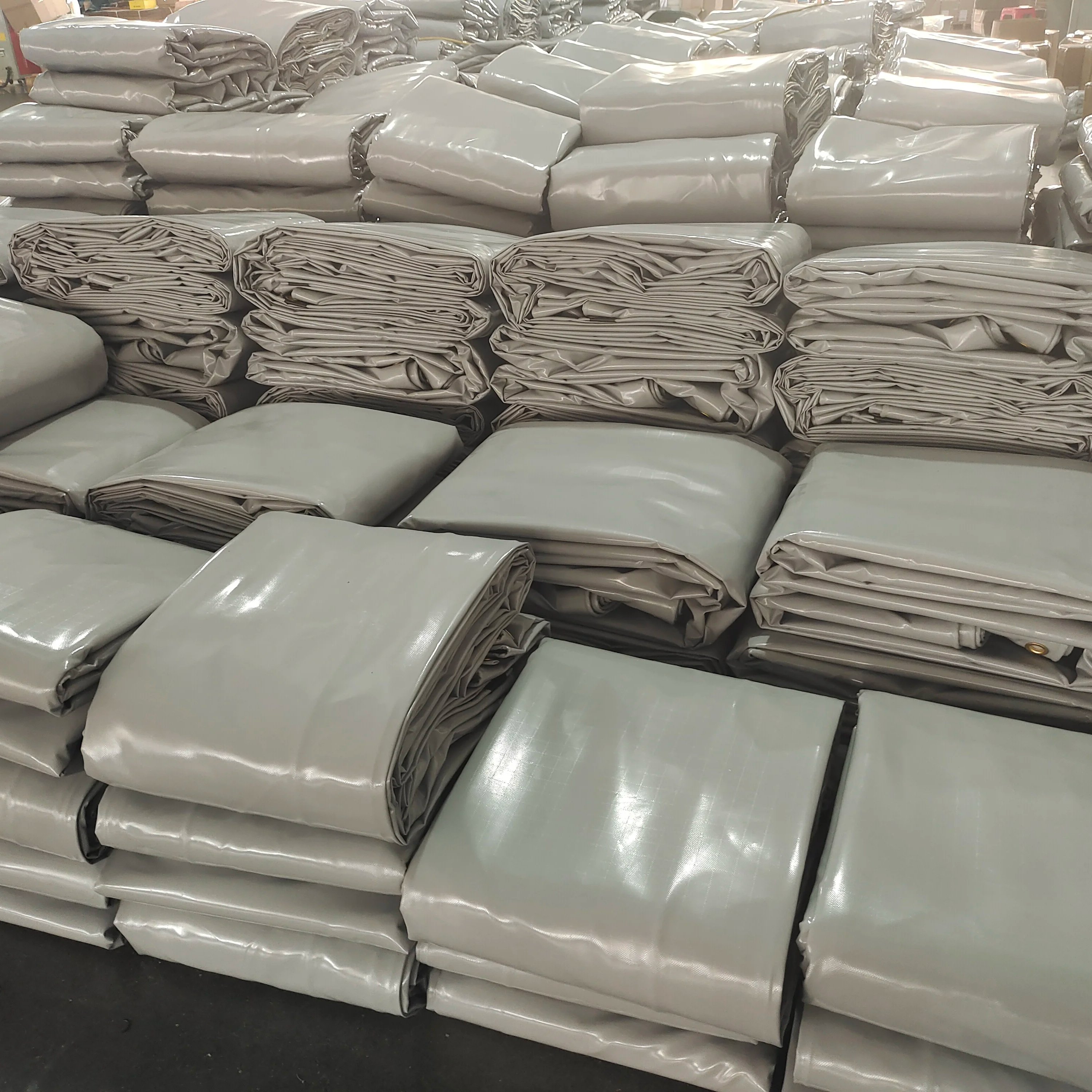 Awning Canvas Heavy Duty Waterproof Lona PVC Coated Membrane Structures Fabric Tarpaulin Truck Cover Tarps Roll