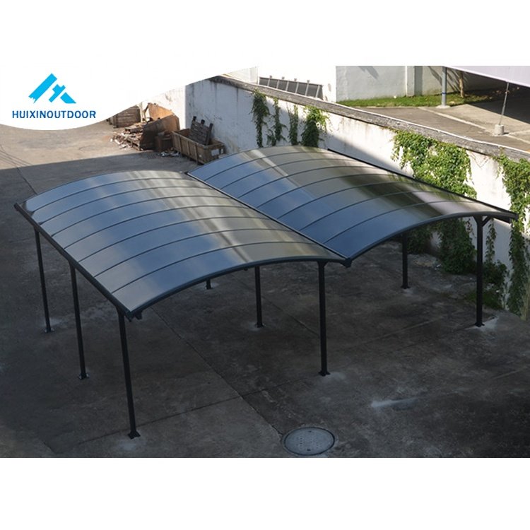 Rv Cover 2 Carport Aluminium Mobile Prefab Metal Container Garage for Cheap Car Parking Shed 2car Port Garages Aluminium Carport