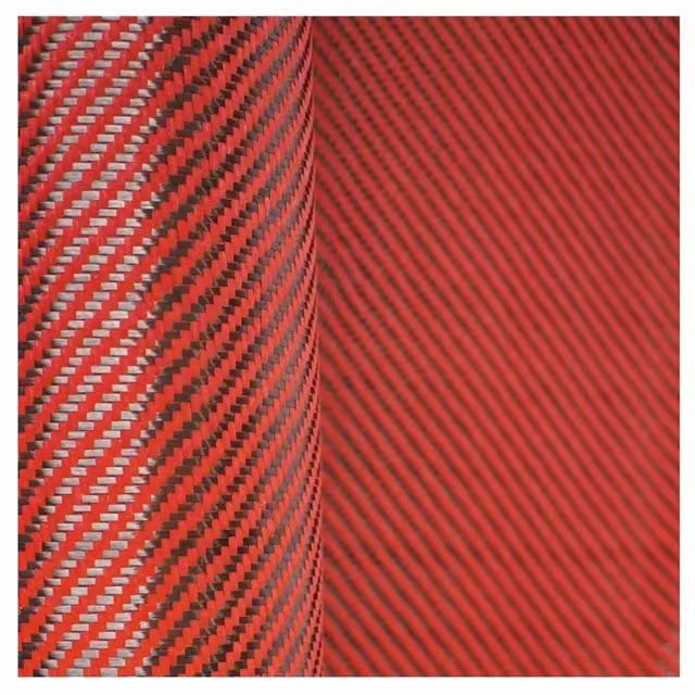 High Quality Custom Carbon Fiber Cloth Aramid Carbon Fiber Blend Fabric