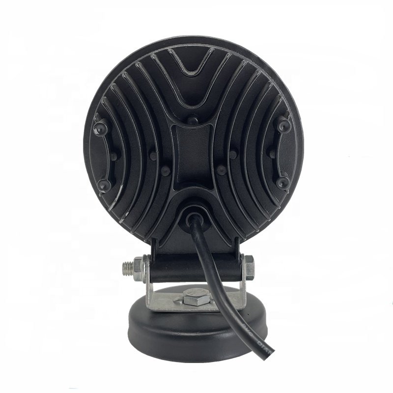 Offroad 4 Inch Round 102W Automobile LED Work Light 4x4 Headlight Driving Lamp for Car SUV Jeep Truck Tractor Boat
