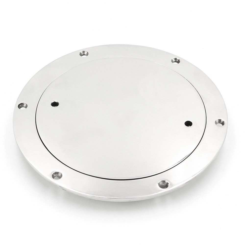 Stainless Steel 316 Marine Hardware Kayak Deck Plate Covers Kit Boat Floor Access Panel Deck Inspection Hatch Ports