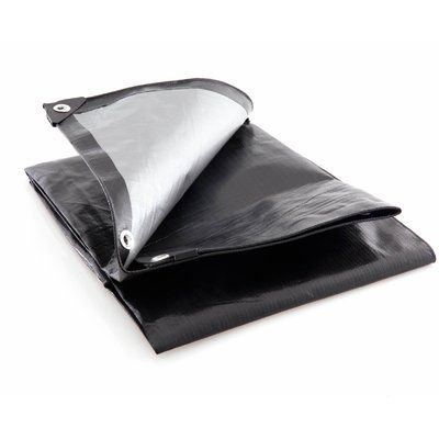 Wholesale Heavy Duty Black Waterproof PE Tarps Tarpaulin Truck Tent Cover Good Standard Industrial Fabric Coated Woven Pattern