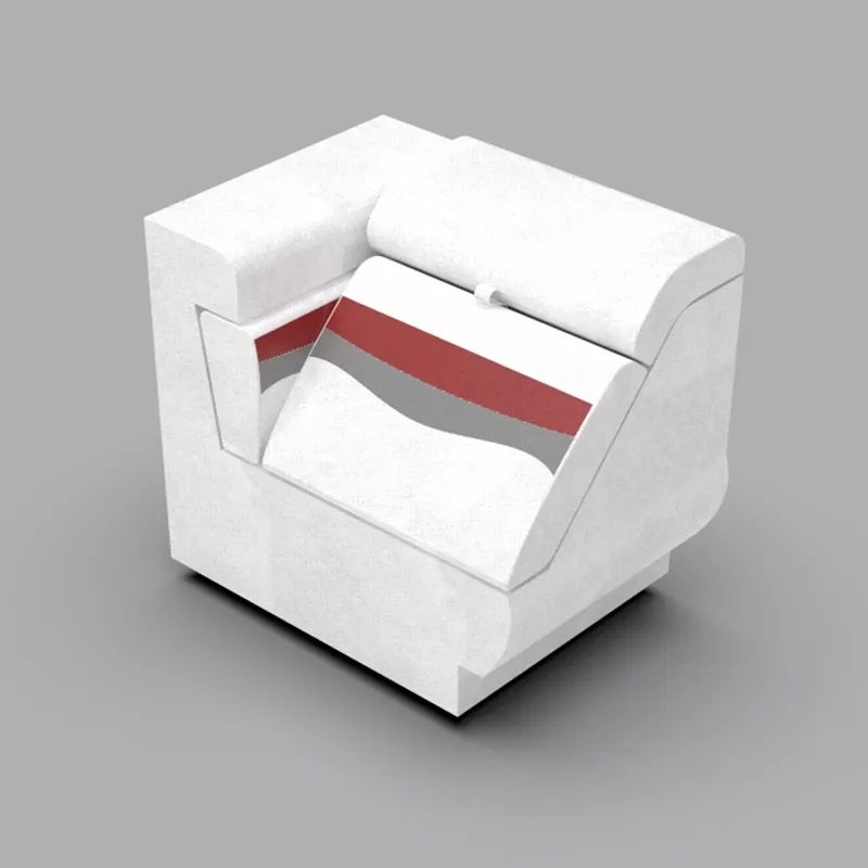 Marine Luxury Pontoon Furniture Sofa Pontoon Boat Sofa Series