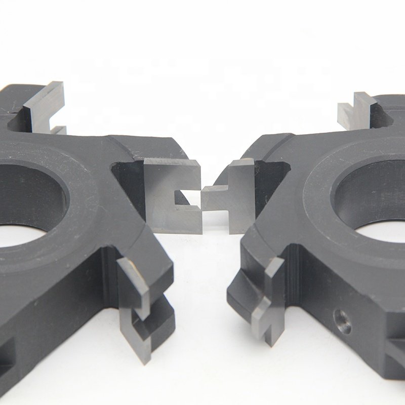 Wholesale Customization Black Carbide Profile Cutters Milling Cutter Wood for Door Frame Floor 125*40*22H-6Z