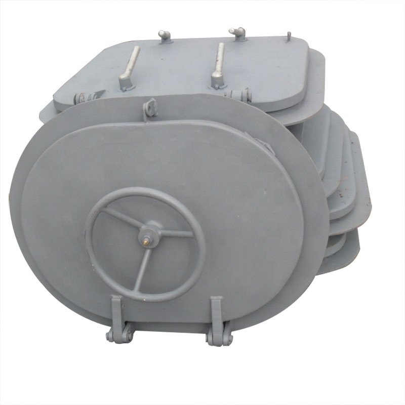 Marine Ship Boat Galvanized Steel/Aluminum Oil Tight Hatch Cover Manhole Cover for Ship