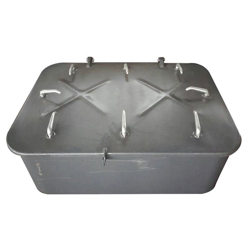 Marine Ship Boat Galvanized Steel/Aluminum Oil Tight Hatch Cover Manhole Cover for Ship