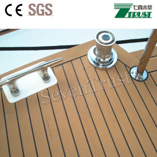 Synthetic Wood Teak Deck Marine Deck Inflatable Boat Deck Floor