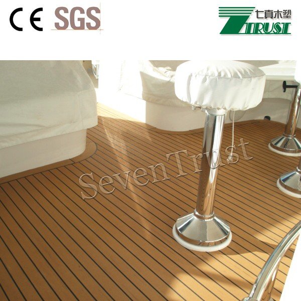 Synthetic Wood Teak Deck Marine Deck Inflatable Boat Deck Floor