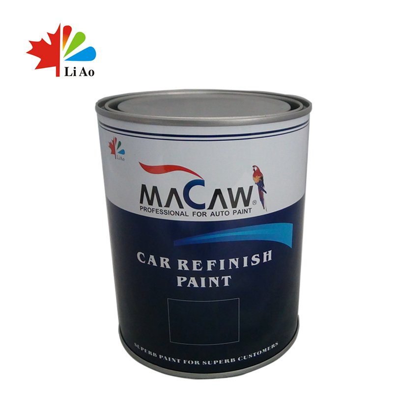 1K Acrylic Metallic Yellow Pearl Colour Macaw WSM75 Spray Car Paint Good Binder Strong Covering Power