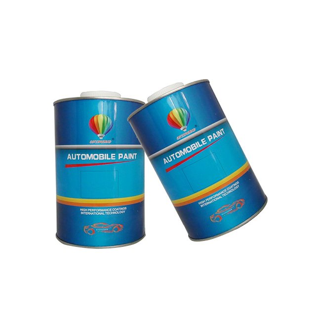 1K Acrylic Metallic Yellow Pearl Colour Macaw WSM75 Spray Car Paint Good Binder Strong Covering Power